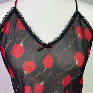 Gillian & O’Malley Rose Nightie Slip Size X-Large
